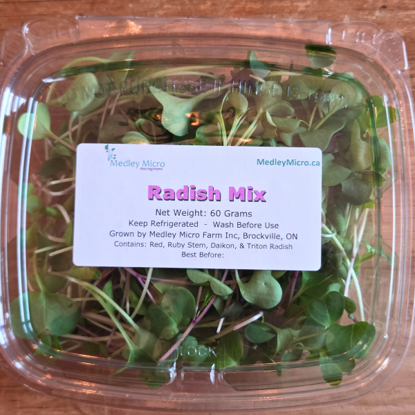 Radish Mix Microgreens